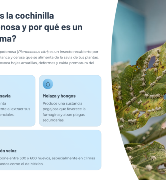 Que es la Cochinilla algodonosa en plantas